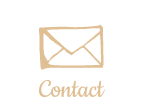 pictogramme contact du menu qui représente une enveloppe